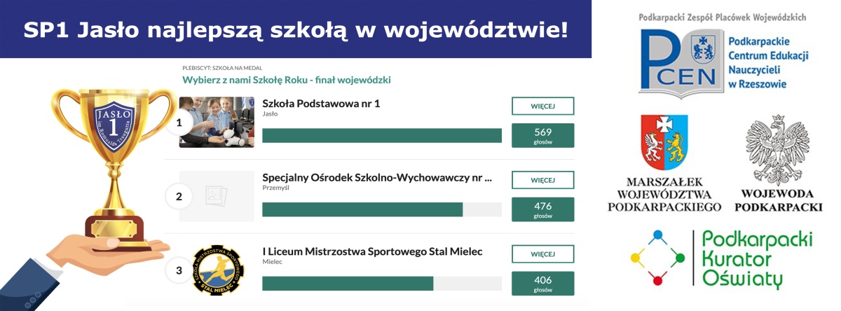 Artykuł: #SP1Jasło najlepszą szkołą w województwie podkarpackim! - Zdjęcie 31641
