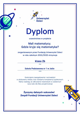 Artykuł: Wiecie gdzie kryje się matematyka? Klasa 2b już wie! - Zdjęcie 31966