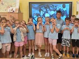 Artykuł: Lekcja marzeń: uczniowie oglądali historyczny start! - Zdjęcie 59976