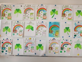 Artykuł: Dzień Świętego Patryka w klasie 1  - Zdjęcie 65135