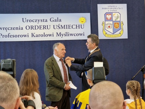 Artykuł: Wspaniała gala wręczenia Orderu Uśmiechu prof.K.Myśliwcowi za nami! - Zdjęcie 37674
