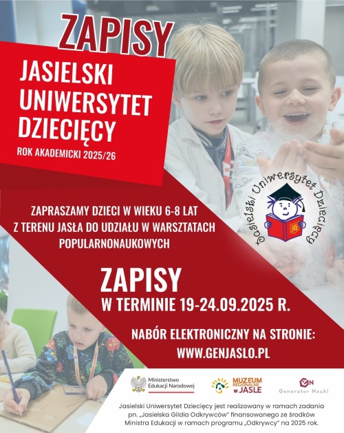 Artykuł: Rusza rekrutacja do Jasielskiego Uniwersytetu Dziecięcego - Zdjęcie 60901