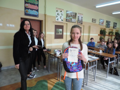 Artykuł: MISTRZ POLSZCZYZNY W SZKOLE PODSTAWOWEJ   NR 1 W JAŚLE - Zdjęcie 8322